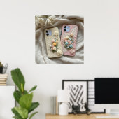 Druckbares Niedliches Foto von Telefonzellen Poster (Heimbüro)