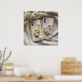 Druckbares Niedliches Foto von Telefonzellen Poster (Küche)