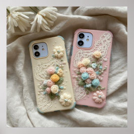 Druckbares Niedliches Foto von Telefonzellen Poster