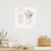 Druckbares Poster Schutzengel (Küche)