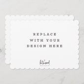 DRUCKBESTELLUNG 7 x 5 Zoll Karte Dicut Skalierte K (Vorne/Hinten)