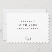 DRUCKBESTELLUNG 7 x 5 Zoll Karte Dicut Skalierte K (Vorderseite)