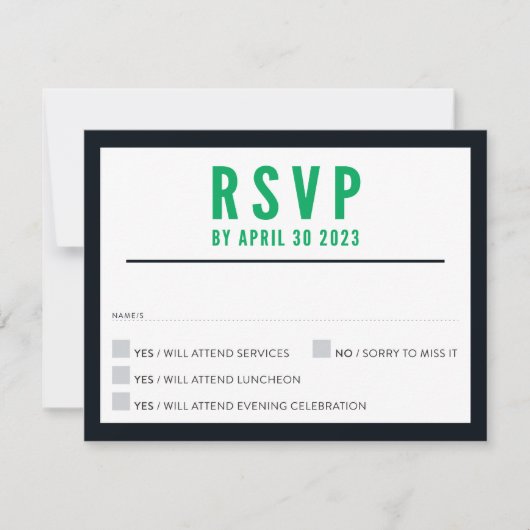 DRUCKBESTELLUNG für Sari - Dylan-UAWG-Antwortkarte Einladung (Vorderseite)