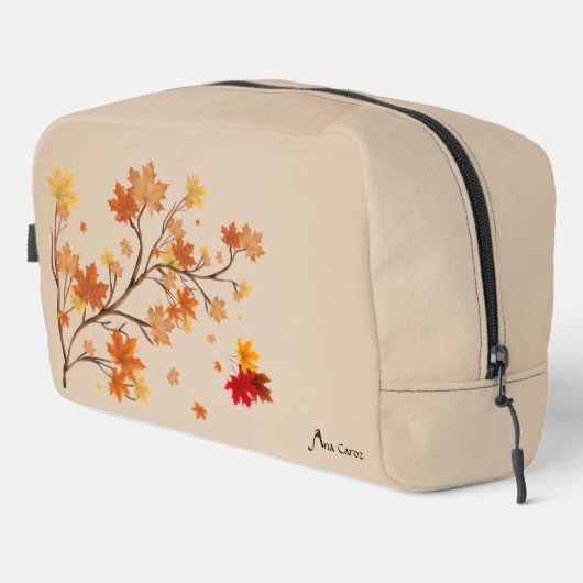 Druckbeutel für den Baumstamm Waschbeutel (Rechte Ecke)