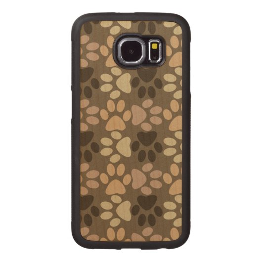 Druckdesign Carved Samsung Galaxy S6 Holzhülle (Rückseite)