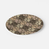 Druckdesign einfügen pappteller (Schrägansicht)