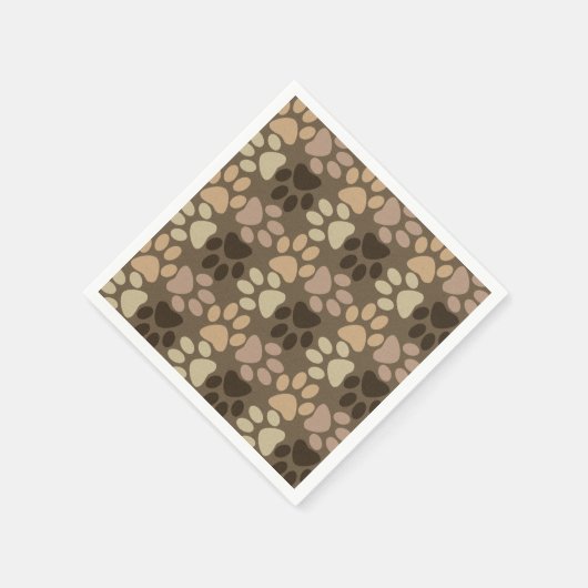 Druckdesign einfügen serviette (Ecke)