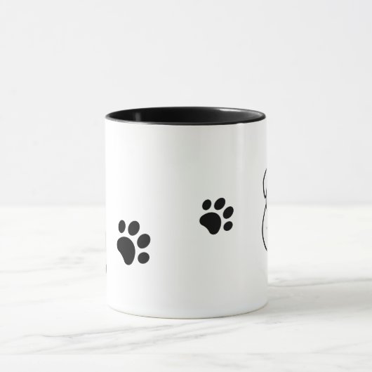 Druckdesign einfügen tasse (Zentrum)