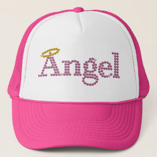 Druckdiamante de imitación-Engel Truckerkappe
