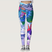 DRUCKdrache Leggings (Vorderseite)