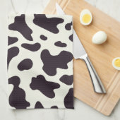 Druckduschvorhang mit Schwarzweißmuster Geschirrtuch (Viertel Falte)