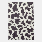 Druckduschvorhang mit Schwarzweißmuster Geschirrtuch (Vertikal)