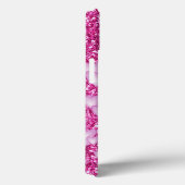 Drucke auf glattem Glitzer, rosa Case-Mate iPhone Hülle (Rückseite / Rechts)