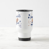 Drucke auf meinem Herz - Pet Lover Travel Mug Reisebecher (Mittel)