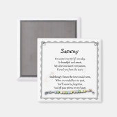 Drucke auf meinem Verlustmagnet für das Herz Magnet (Vorderseite/Rückseite)