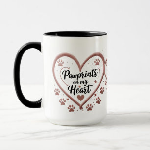 Drucke auf My Heart Combo Tasse - Rose Gold Pet