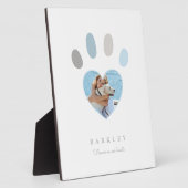 Drucke auf unserem Herz-Foto-Gedenkmal White Fotoplatte (Seite)