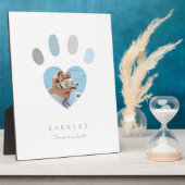 Drucke auf unserem Herz-Foto-Gedenkmal White Fotoplatte (Seite)