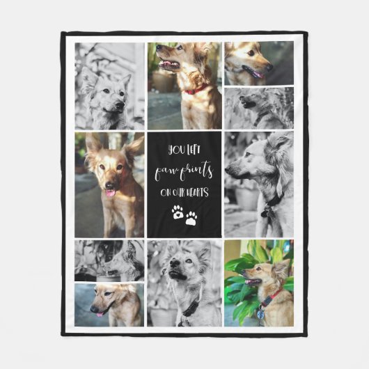 Drucke auf unserer Gedenkkollektion für Herz-Haust Fleecedecke (Vorderseite)