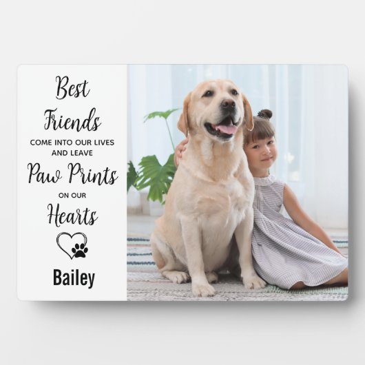 Drucke auf unserer Gedenktafel "Herz-Hund-Gedenkta Fotoplatte (Vorderseite)