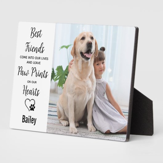 Drucke auf unserer Gedenktafel "Herz-Hund-Gedenkta Fotoplatte (Seite)