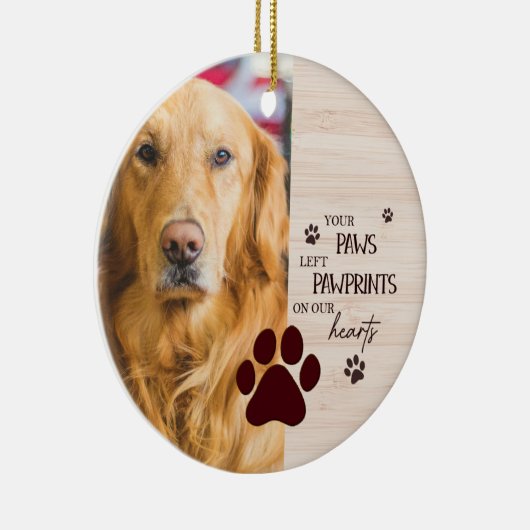 Drucke auf unserer Personalisierten Hundemodelle i Keramik Ornament (Rechts)