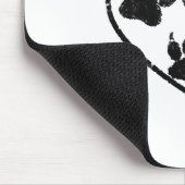 Drucke aus Gummi in Herz und Pet Mousepad (Ecke)