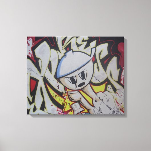 Drücke deine Wege... Leinwanddruck (Vorderseite)