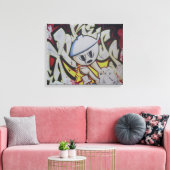 Drücke deine Wege... Leinwanddruck (Insitu (Wohnzimmer))