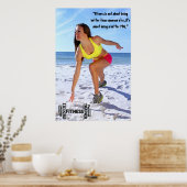 Drucke der Heather Prescott-Fitness (Küche)