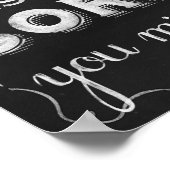 Drucke der Küchendekoration, Kreidekreidekarton (Ecke)