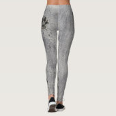 Drucke der Liebe Leggings (Rückseite)