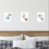 Drucke der Motivierend Bejahung von Tieren (Schlafzimmer)