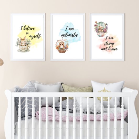 Drucke der Motivierend Bejahung von Tieren