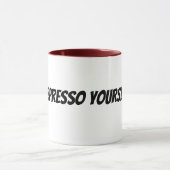 drücke dich aus tasse (Zentrum)