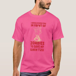 Drücke dich in Zombies, um meinen schicken Tzu-Fun T-Shirt