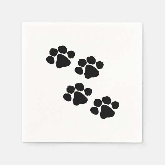 Drucke für Tierliebhaber Serviette (Vorderseite)