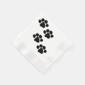 Drucke für Tierliebhaber Serviette (Ecke)
