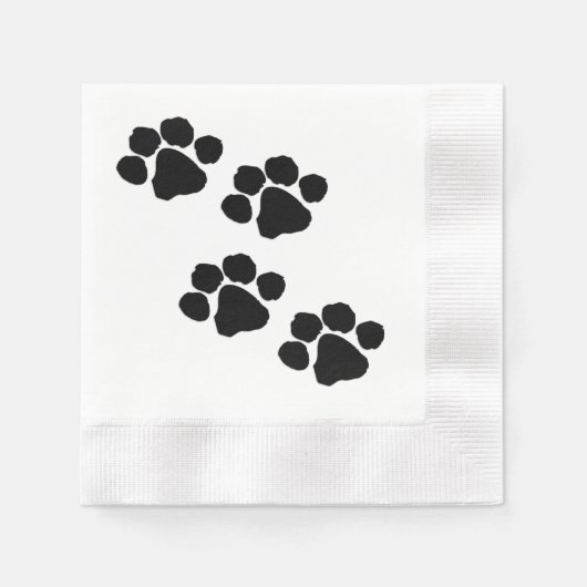 Drucke für Tierliebhaber Serviette (Vorderseite)