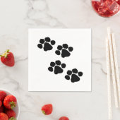 Drucke für Tierliebhaber Serviette (Beispiel)