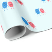 Drucke Geschenkpapier (Rolleneckpunkt)