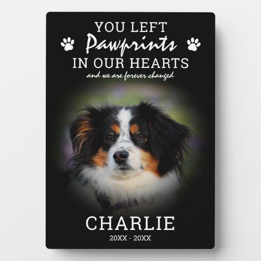 Drucke in unserem Memorial für Herzklopfe Fotoplatte (Vorderseite)