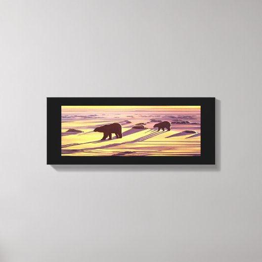 Drucke und Plakate zum Zeichnen von Polarbären (Vorderseite)