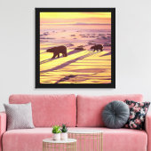 Drucke und Plakate zum Zeichnen von Polarbären (Insitu (Wohnzimmer))