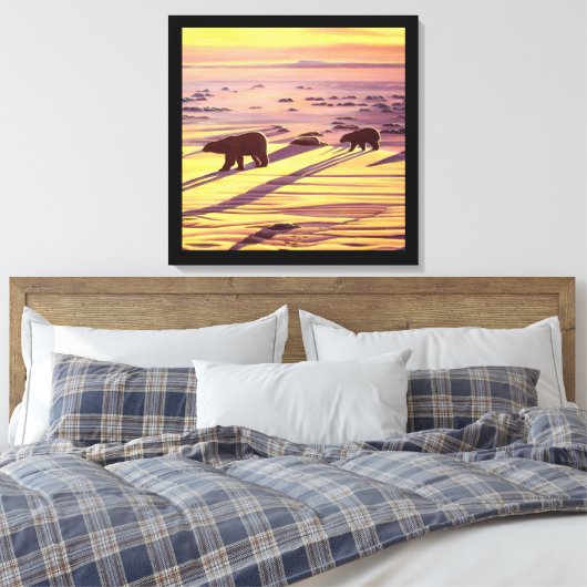 Drucke und Plakate zum Zeichnen von Polarbären (Insitu (Schlafzimmer))