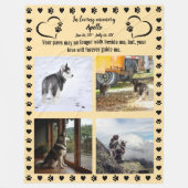 Drucke von Liebe-Foto Fleecedecke (Vorderseite)