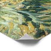 DRUCKEN | 48x38 Van Gogh Landschaft von Saint-Ré Poster (Ecke)