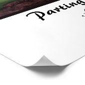 Drucken am Roten Meer Poster (Ecke)