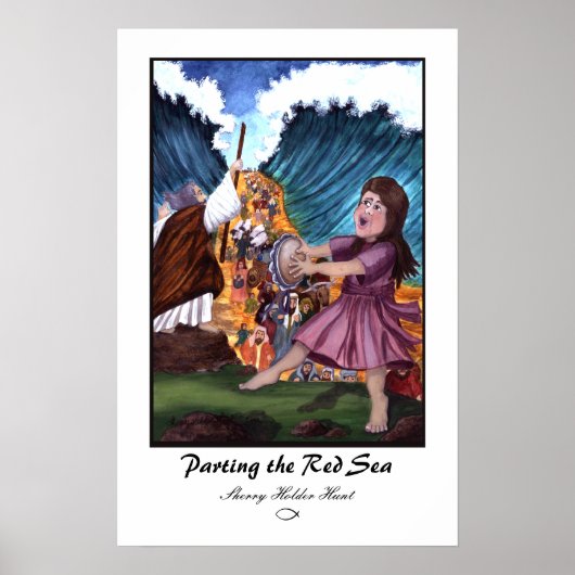 Drucken am Roten Meer Poster (Vorne)