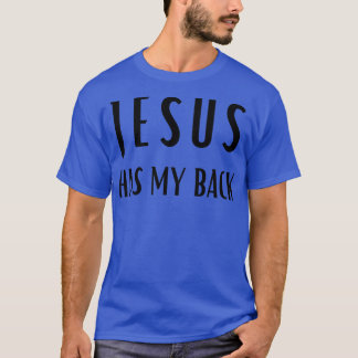 Drucken auf der Rückseite JESUS HAT MEIN RÜCKSEKTO T-Shirt